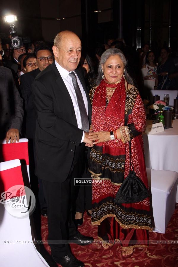 Jaya Bachchan Spotted at an Indo-French Event