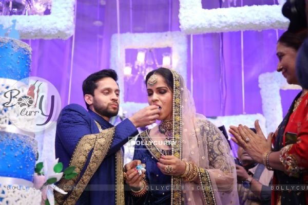 Saina Nehwal wedding reception