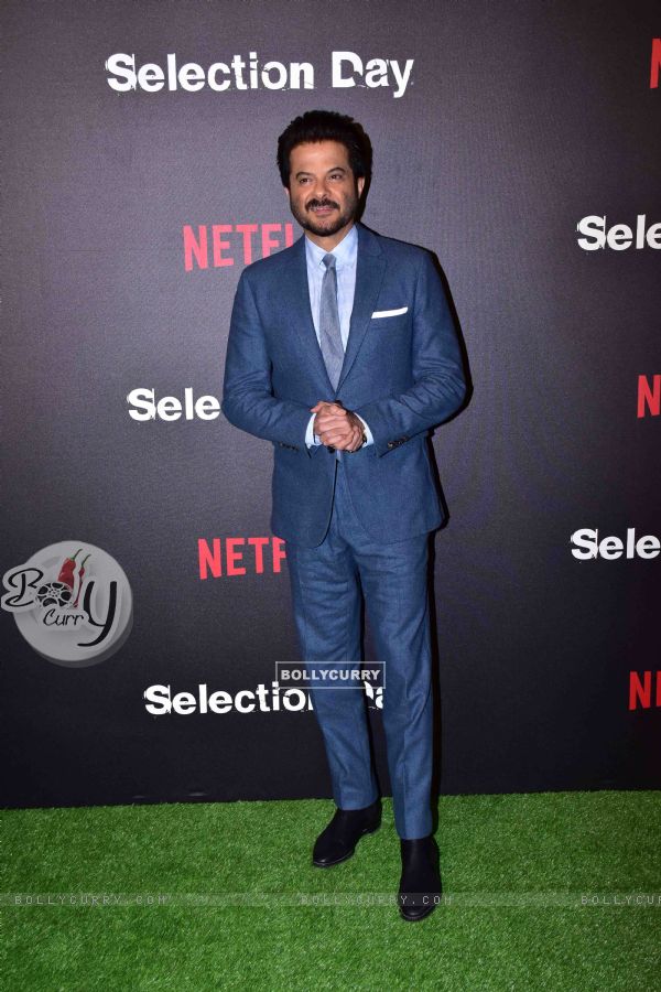 Anil Kapoor snapped at  Netflix's screening of Selection Day