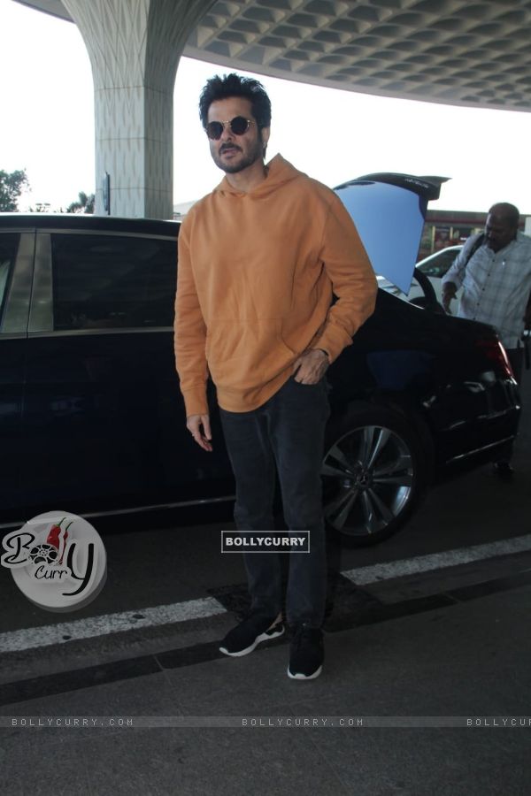 Anil Kapoor spotted at Airport
