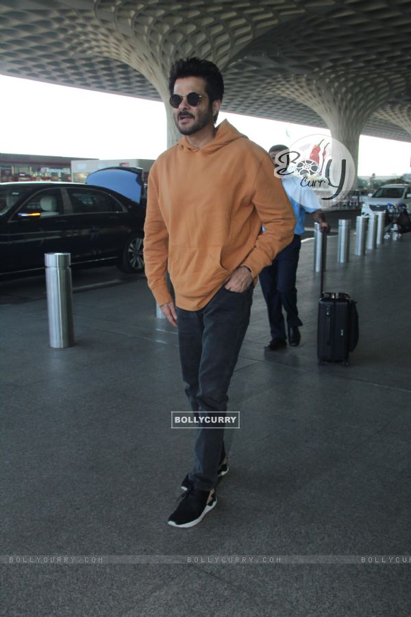 Anil Kapoor snapped at Airport