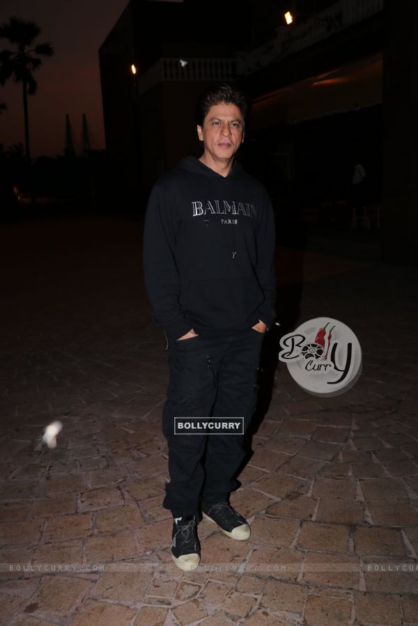 Shah Rukh Khan spotted during Zero's Promotions