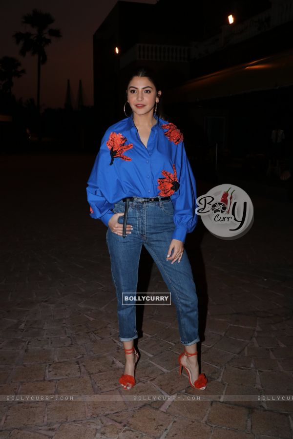 Anushka Sharma spotted during Zero's Promotions