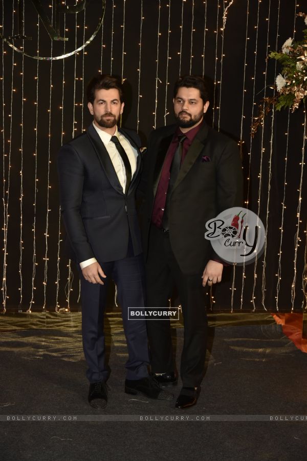 Neil Nitin Mukesh at Priyanka Chopra and Nick Jonas Wedding Reception, Mumbai