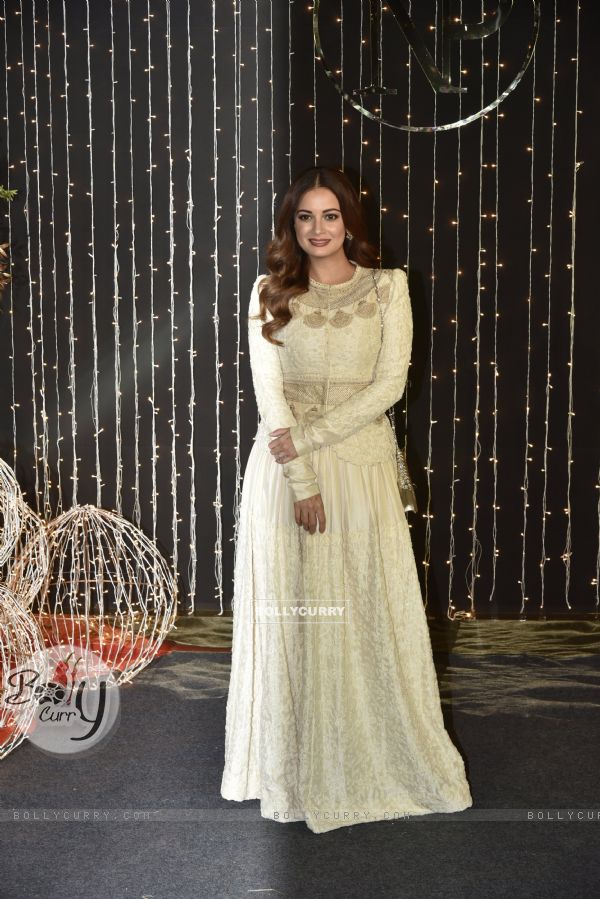 Dia Mirza at Priyanka Chopra and Nick Jonas Wedding Reception, Mumbai