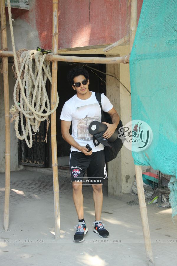 Ishaan Khattar spotted around the town