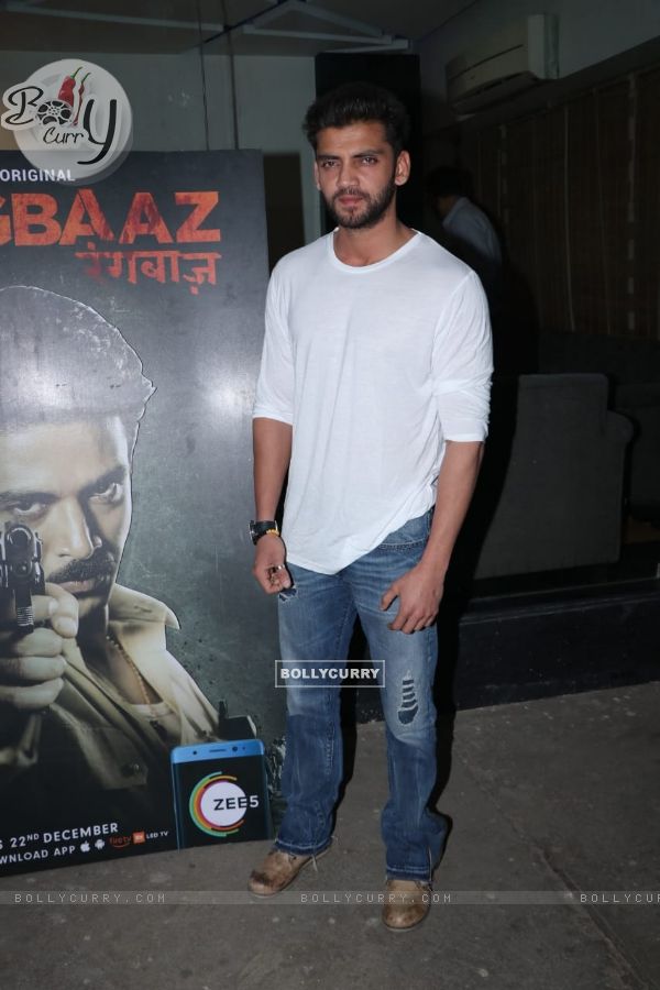 Zaheer Iqbal at Rangbaaz Screening