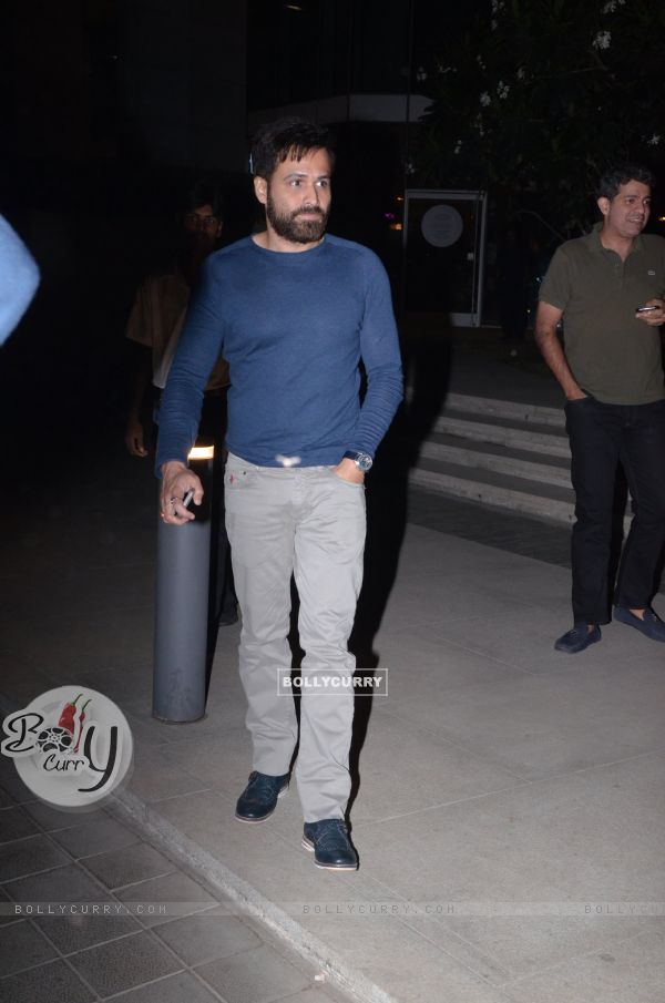 Emraan Hashmi spotted around the town