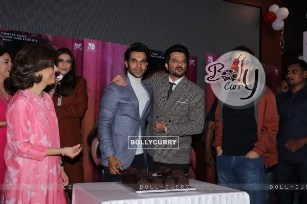 Anil Kapoor with the cast celebrates his birthday at trailer launch