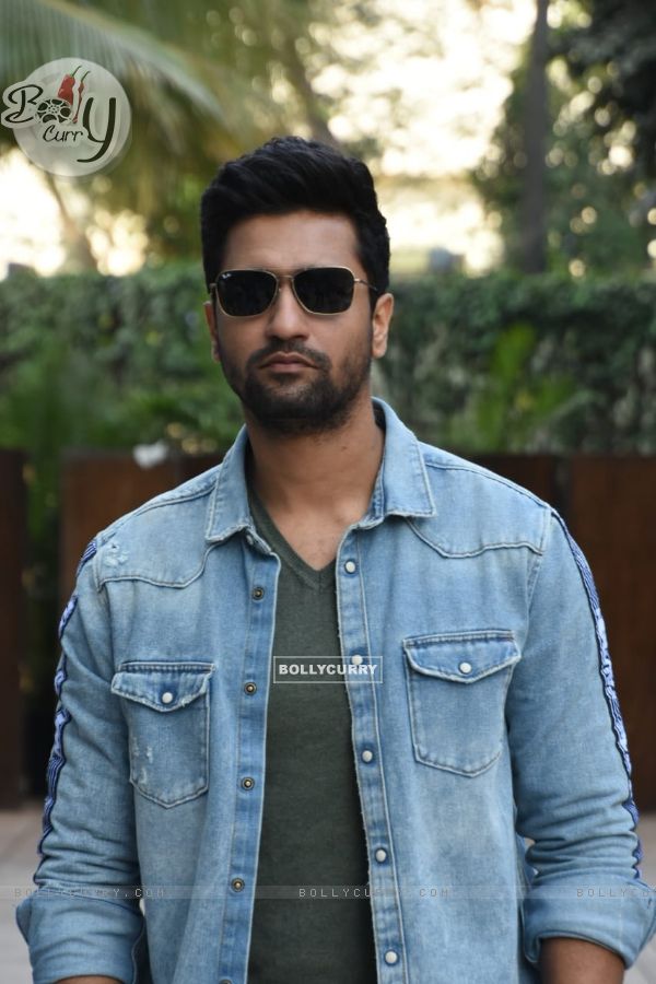 Vicky Kaushal spotted around the town for the promotion of URI