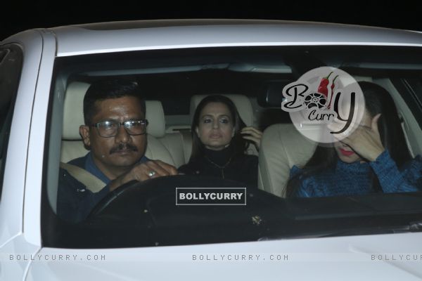 Ameesha Patel at Salman Khan's birthday bash