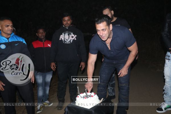 Salman Khan at his birthday bash