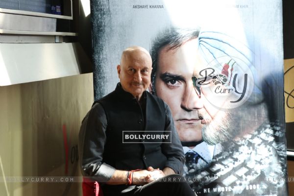 Anupam Kher at The Accidental Prime Minister trailer launch