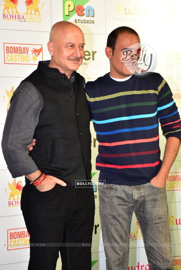 Anupam Kher and Akshaye Khanna at The Accidental Prime Minister trailer launch