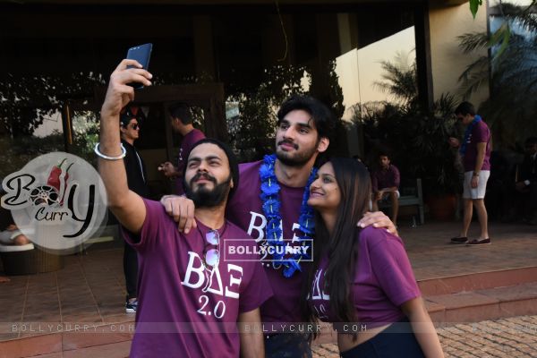 Ahan Shetty spends his 23rd birthday with his friends