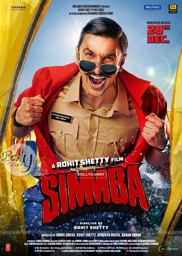 Ranveer Singh on Simmba poster (442767)