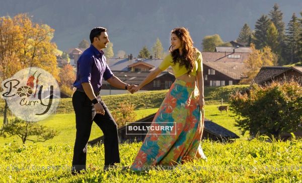 Ranveer Singh and Sara Ali Khan Still from the song of Movie Simmba