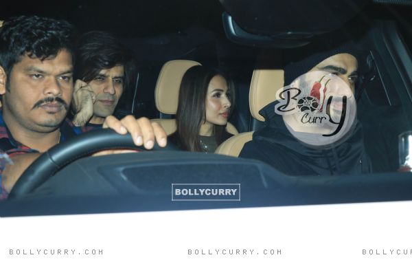 Arjun Kapoor and Malaika Arora attend Sanjay Kapoor's New Year Bash