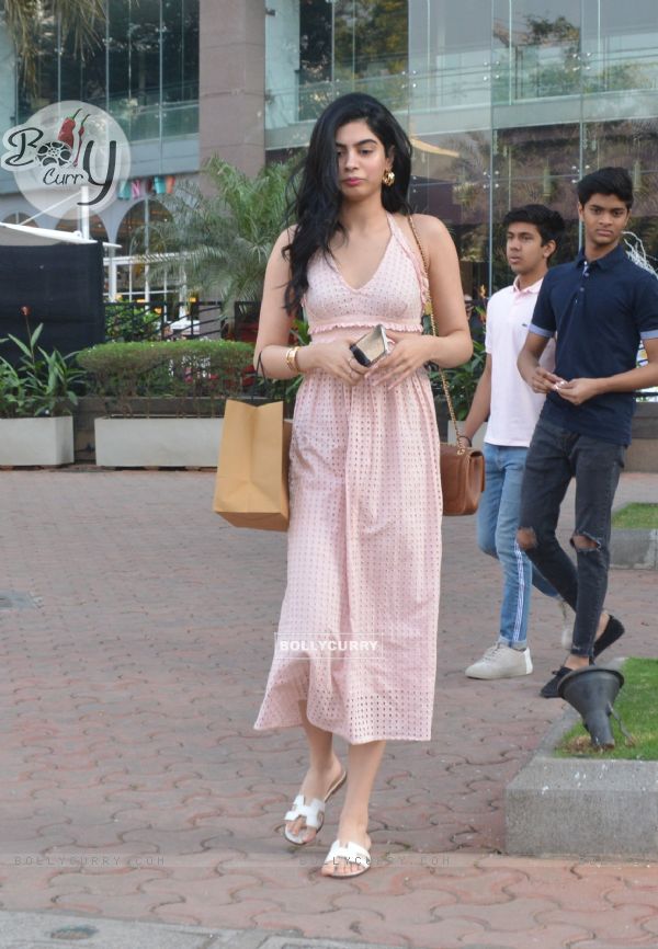 Khushi Kapoor spotted around the town