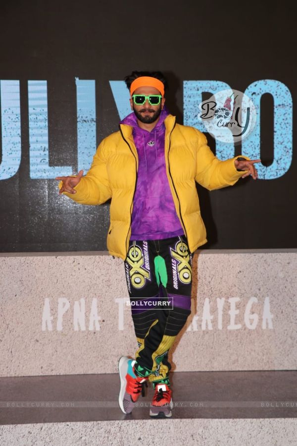 Ranveer Singh at Gully Boy Trailer launch (443027)
