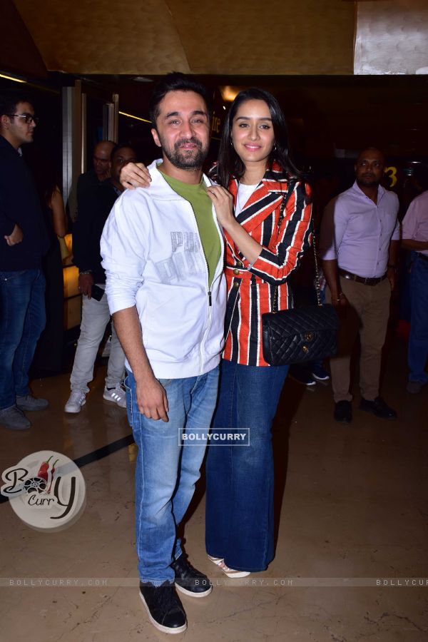 Siddhanth Kapoor and Shraddha Kapoor at 'Bombairiya' screening (443309)