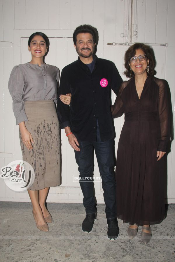 Anil Kapoor with Shelly Chopra Dhar and Regina Cassandra snapped at 'ELKDTAL' promotions