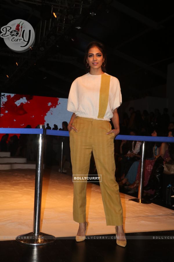 Bollywood divas walk the ramp for fashion designers at 'Lakme Fashion Week'