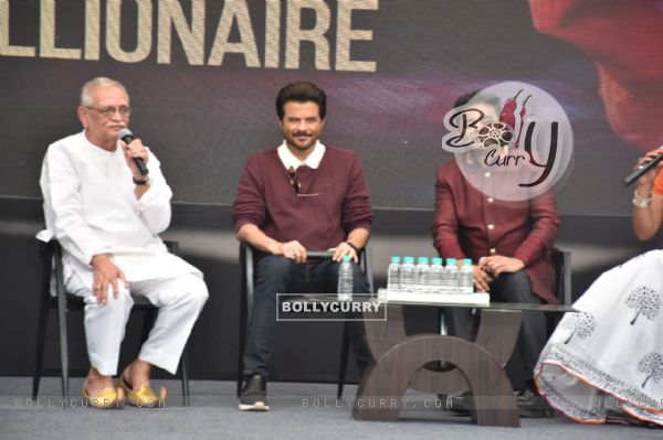 Gulzar, Anil Kapoor and A.R. Rehman spotted at Slumdog Millionaire 10 year celebration (444138)