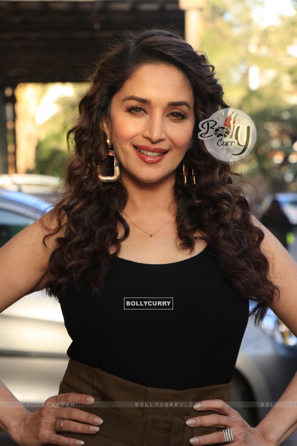 Madhuri Dixit of Total Dhamaal promoting the film