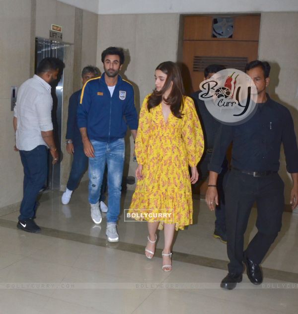 Bollywood celebs attend the Gully Boy screening