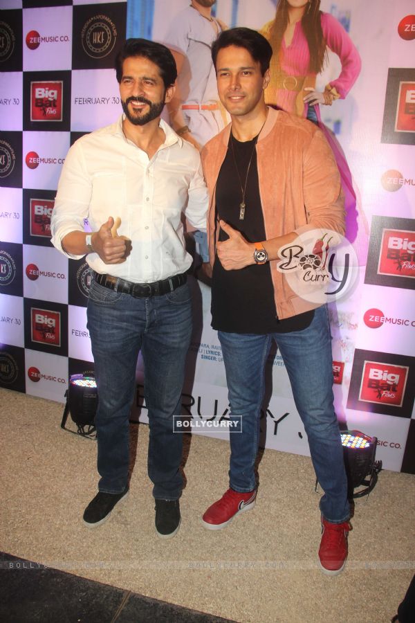 Rajneesh Duggal and Hiten Tejwani snapped at a Music Launch