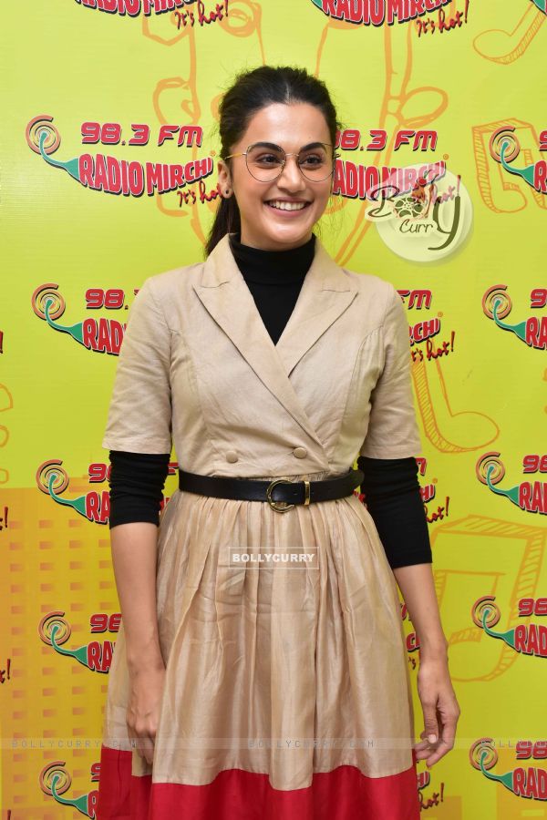 Taapsee Pannu Snapped during Badla song launch (444881)