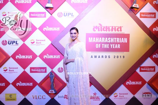 Deepika Padukone snapped at Lokmat Awards