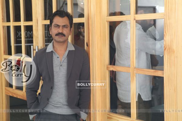 Bollywood actor Nawazuddin Siddiqui at the promotion of Photograph (445204)