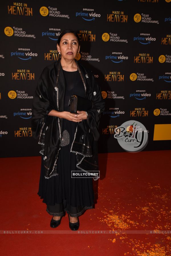 Deepti Naval at the screening of 'Made in Heaven'!