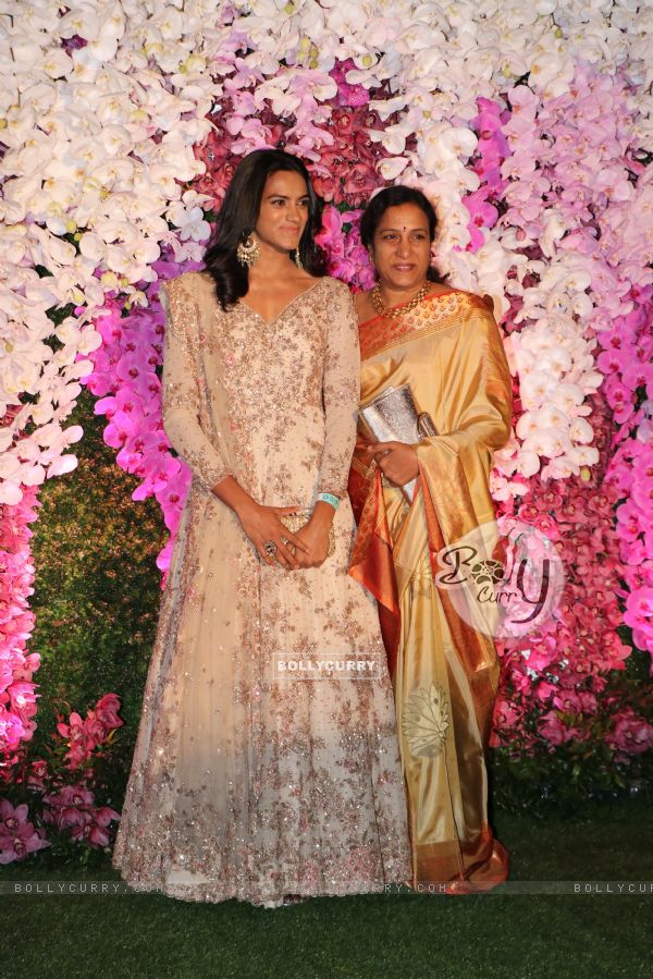 P.V.Sindhu at Ambani Wedding!