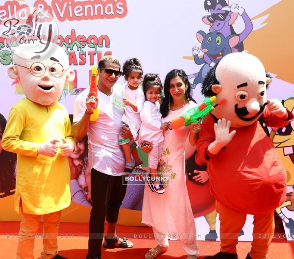 Celebs at Nickelodeon's Slime-tastic Holi party!