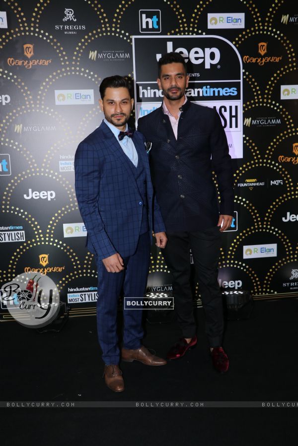 Kunal Khemu and Angad Bedi at India's Most Stylish Awards!