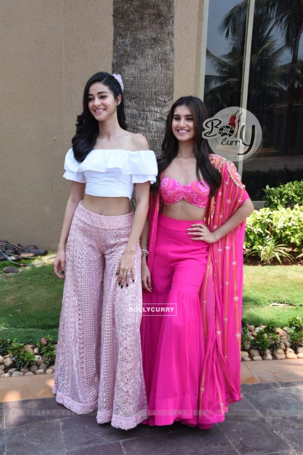 Bollywood divas Tara and Ananya have fun on the song launch of SOTY 2!