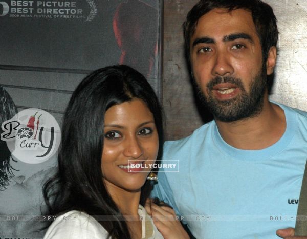 Ranvir Shorey with Konkona Sen Sharma