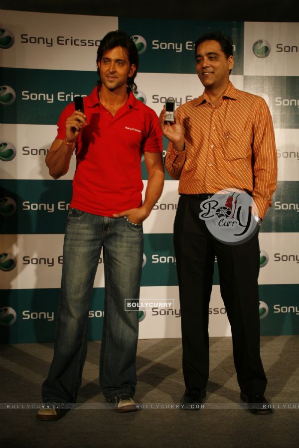 Sony Ericsson announced Hrithik Roshan as their brand ambassador for india and SAARC region at a media meet held at Yashraj Studio in Mumbai