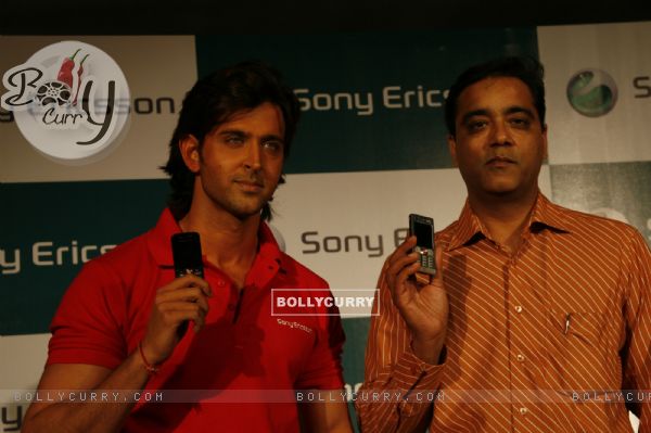 Sony Ericsson announced Hrithik Roshan as their brand ambassador for india and SAARC region at a media meet held at Yashraj Studio in Mumbai