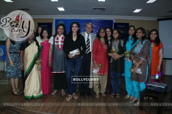 Raveena Tandon at ladies wing of Merchant''s Chamber event to launch Chill pill book, in Mumbai