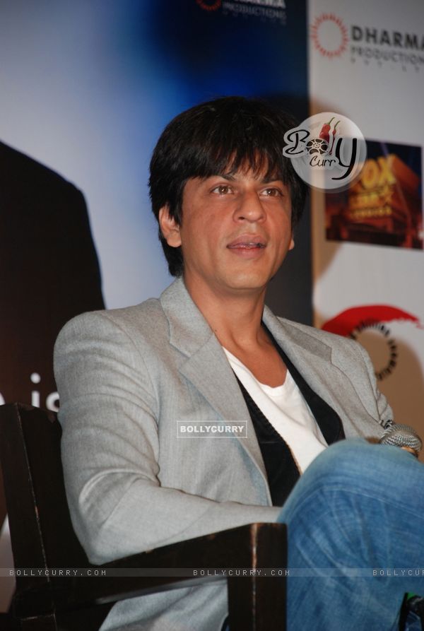 Bollywood actors Shah Rukh Khan at "My Name is Khan" Press Meet, in Mumbai (78516)