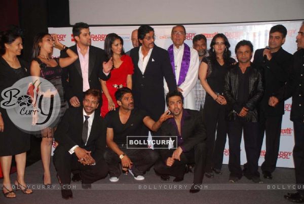 Sunil Shetty, Aarti Chhabria, Aftab Shivdasani, Aashish Chaudhary, Sophie Chaudhary, Tulip Joshi, Prem Chopra, Rajpal Yadav, Javed Jaffrey at Daddy Cool film music launch at Cinemax (78712)