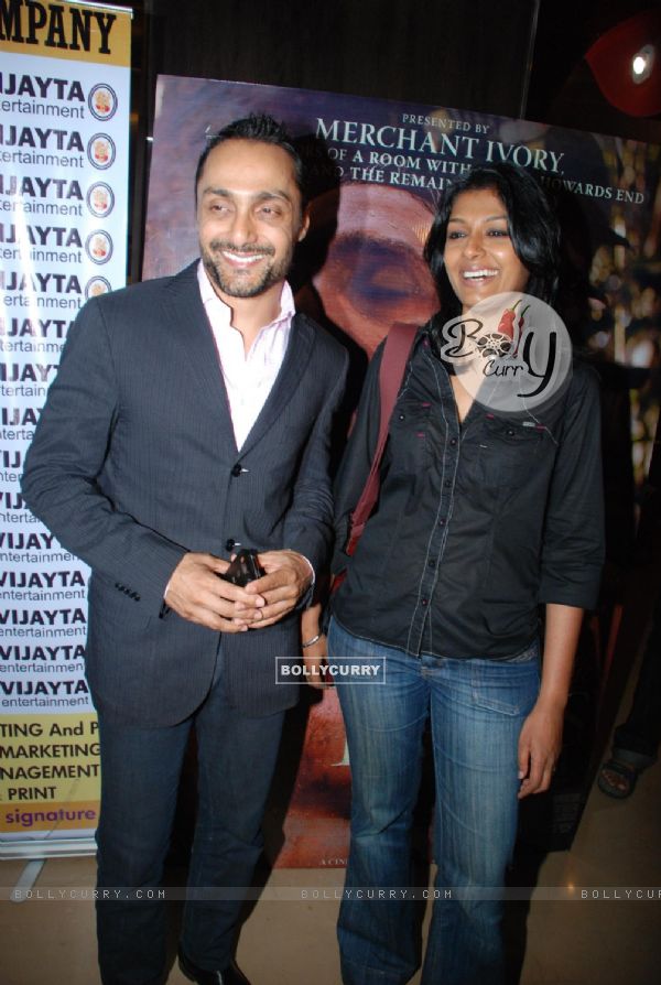 Rahul Bose and Nandita Bose at the premiere of "Before The Rains" at PVR