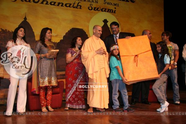 Juhi Chawla unveils ''The Journey Home'' book at NCPA in Mumbai on Friday evening