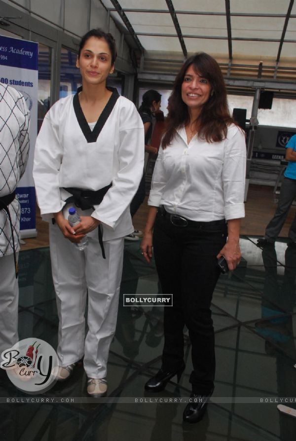 Isha Koppikar at "Martial Arts" with Leena Mogre