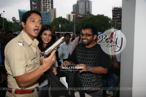 Shreyas Talpade at the "Aagey Se Right Promotional Event" at Oberoi Mall (79480)