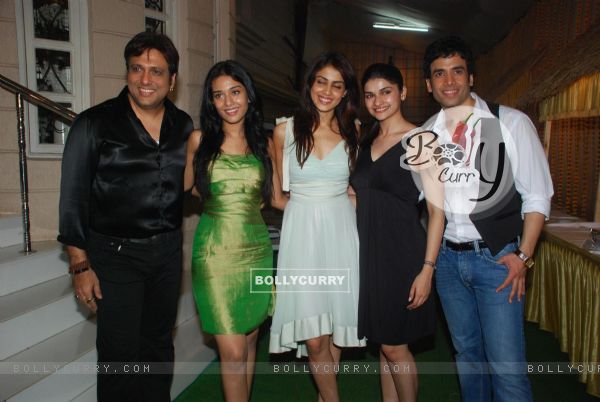 Govinda, Amrita Rao, Genelia D''Souza, Prachi Desai and Tushar kapoor at ''''Life Partner" success bash